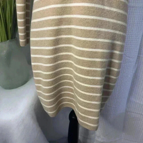VINEYARD VINES Women’s Small Merino Wool Striped Long Sleeve Knee Length Dress - Picture 3 of 10